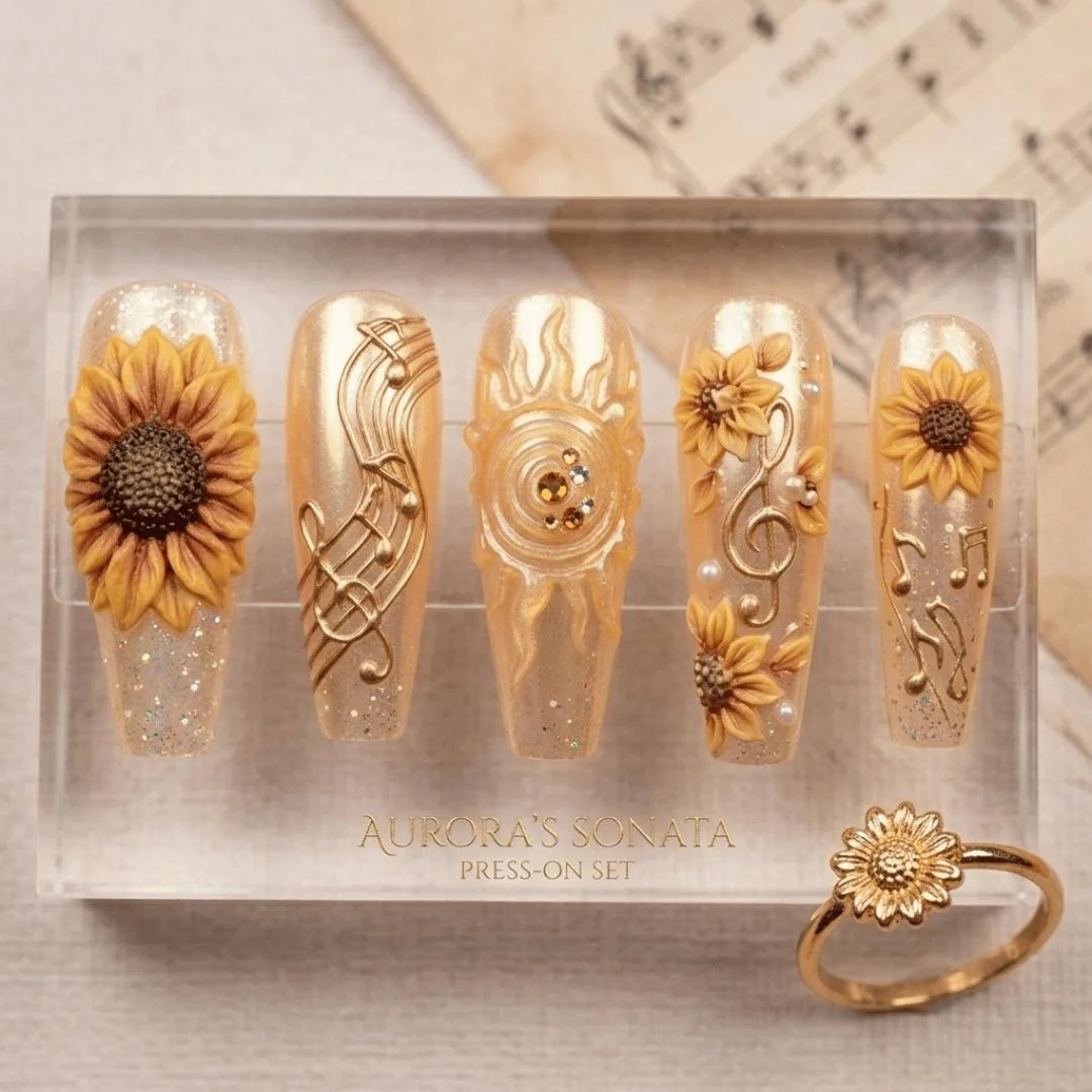 press on nails, custom press on nails, fake nails, Nails Art, stained glass nails, gold press on nails, 3d press on nails, luxury press on nails, handmade press on nails