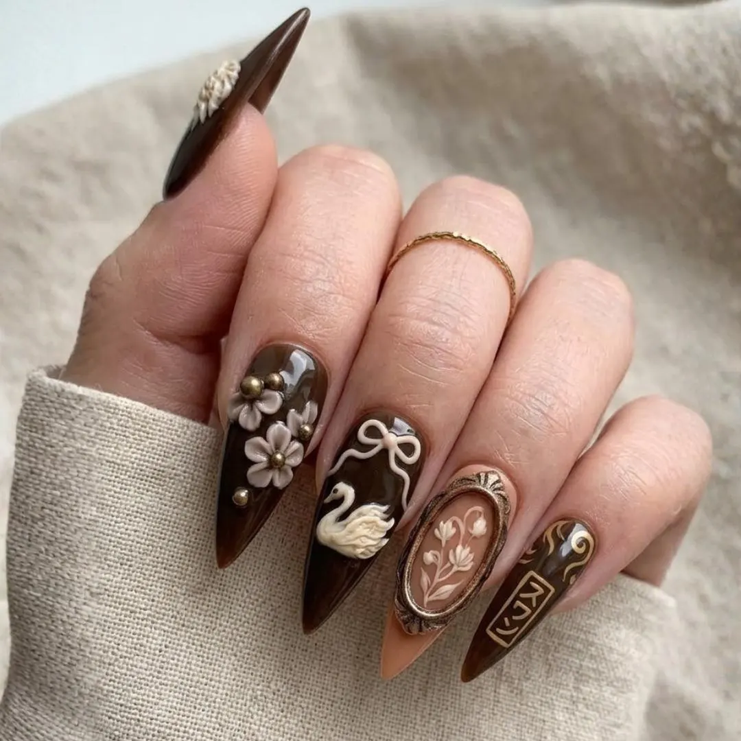 press on nails, custom press on nails, fake nails, Nails Art, stained glass nails, gold press on nails, 3d press on nails, luxury press on nails, handmade press on nails