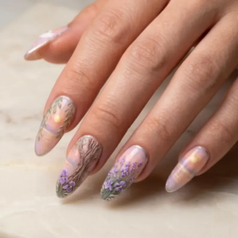 press on nails, custom press on nails, fake nails, Nails Art, stained glass nails, gold press on nails, 3d press on nails, luxury press on nails, handmade press on nails