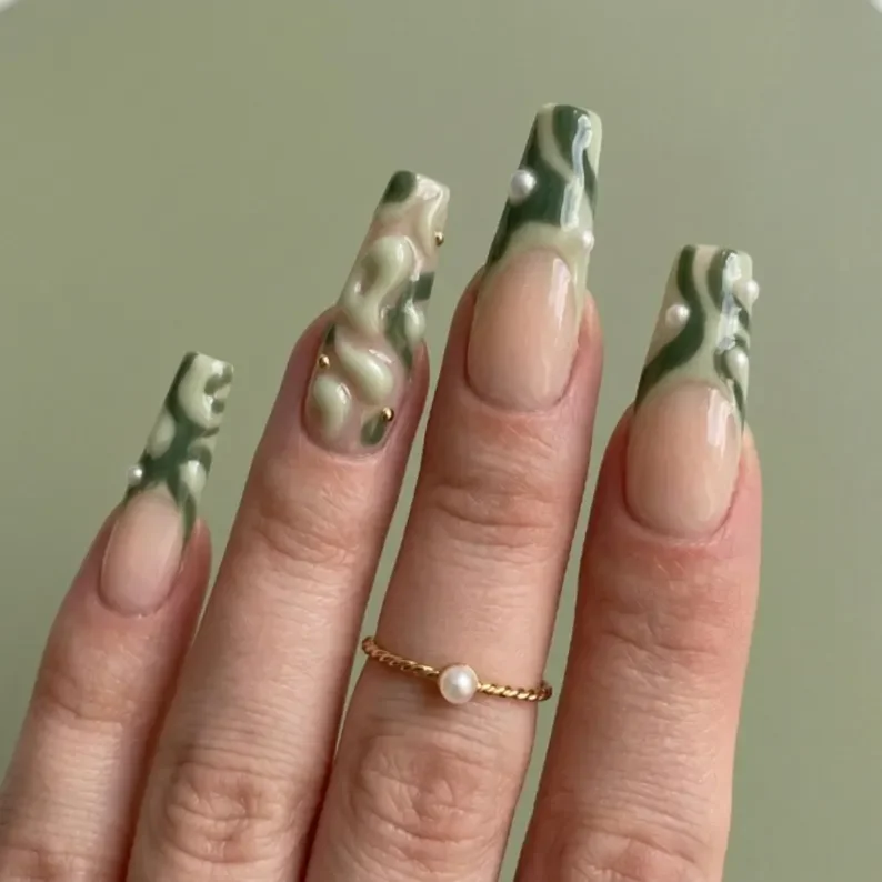 press on nails, custom press on nails, fake nails, Nails Art, stained glass nails, gold press on nails, 3d press on nails, luxury press on nails, handmade press on nails