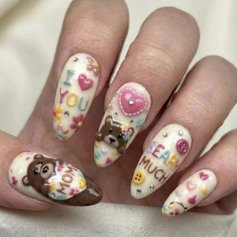 press on nails, custom press on nails, fake nails, Nails Art, stained glass nails, gold press on nails, 3d press on nails, luxury press on nails, handmade press on nails
