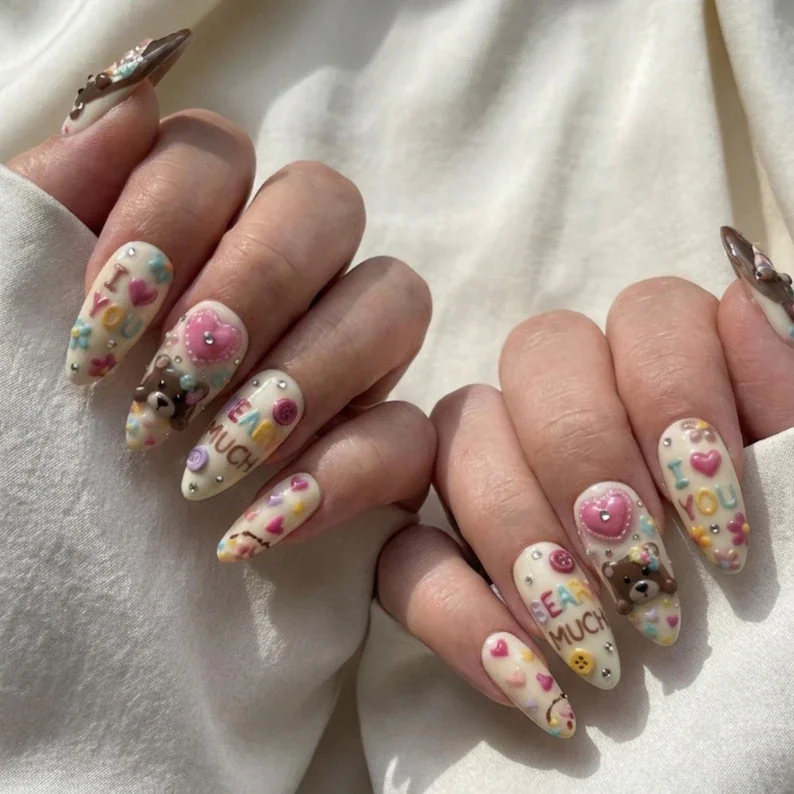 press on nails, custom press on nails, fake nails, Nails Art, stained glass nails, gold press on nails, 3d press on nails, luxury press on nails, handmade press on nails