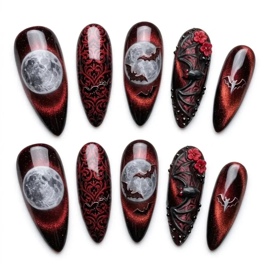 press on nails, custom press on nails, fake nails, Nails Art, stained glass nails, gold press on nails, 3d press on nails, luxury press on nails, handmade press on nails