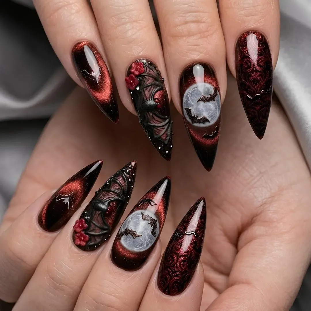 press on nails, custom press on nails, fake nails, Nails Art, stained glass nails, gold press on nails, 3d press on nails, luxury press on nails, handmade press on nails