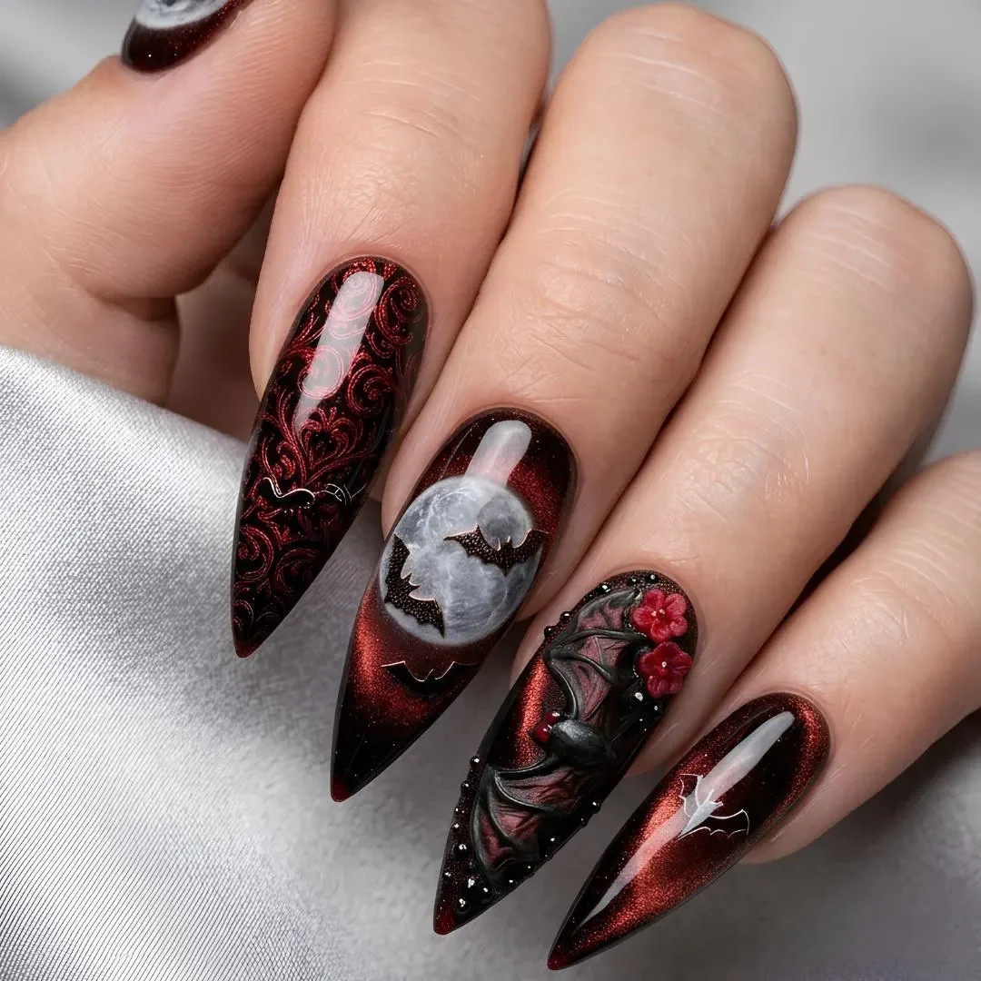 press on nails, custom press on nails, fake nails, Nails Art, stained glass nails, gold press on nails, 3d press on nails, luxury press on nails, handmade press on nails