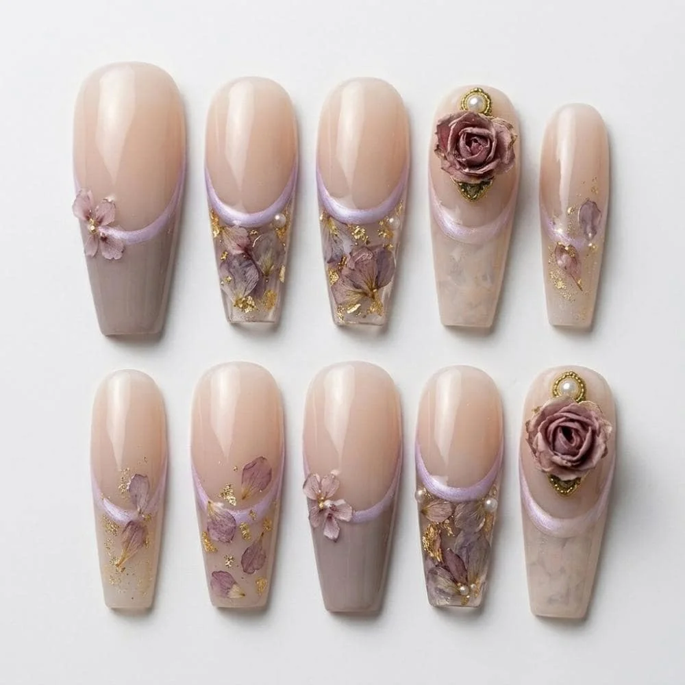 press on nails, custom press on nails, fake nails, Nails Art, stained glass nails, gold press on nails, 3d press on nails, luxury press on nails, handmade press on nails