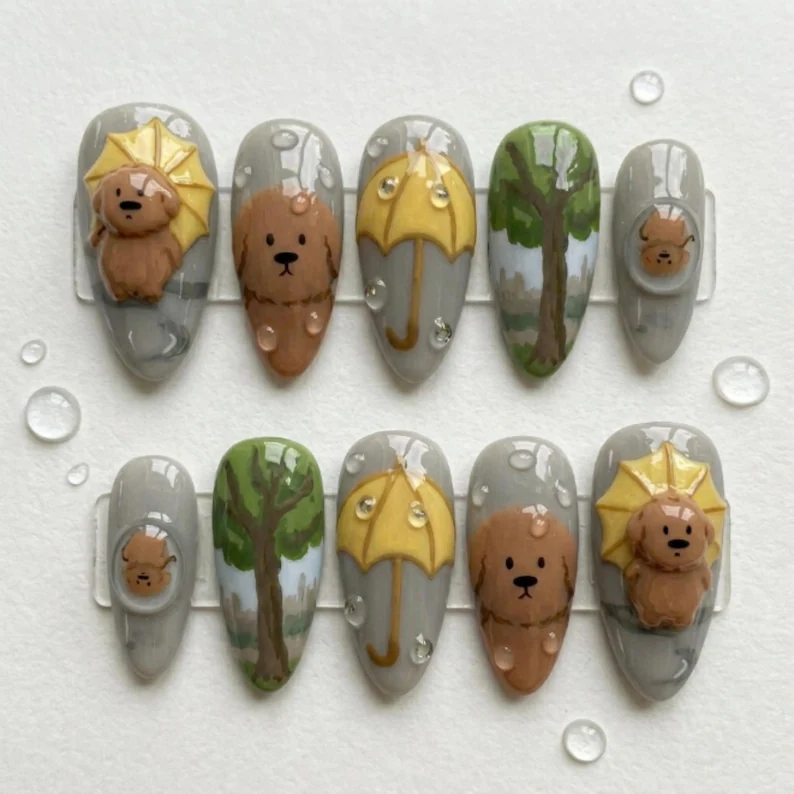 press on nails, custom press on nails, fake nails, Nails Art, stained glass nails, gold press on nails, 3d press on nails, luxury press on nails, handmade press on nails