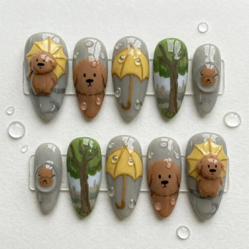 press on nails, custom press on nails, fake nails, Nails Art, stained glass nails, gold press on nails, 3d press on nails, luxury press on nails, handmade press on nails