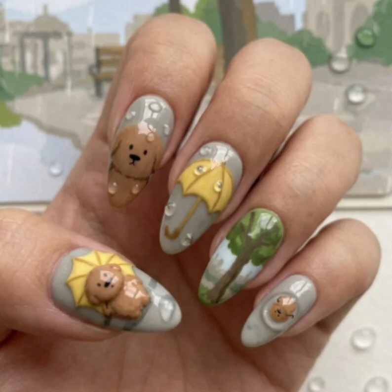 press on nails, custom press on nails, fake nails, Nails Art, stained glass nails, gold press on nails, 3d press on nails, luxury press on nails, handmade press on nails
