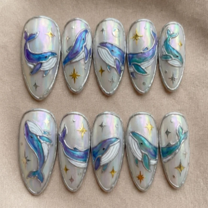 press on nails, custom press on nails, fake nails, Nails Art, stained glass nails, gold press on nails, 3d press on nails, luxury press on nails, handmade press on nails