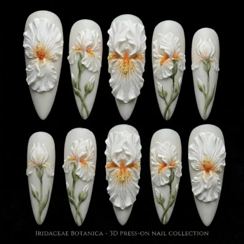 press on nails, custom press on nails, fake nails, Nails Art, stained glass nails, gold press on nails, 3d press on nails, luxury press on nails, handmade press on nails