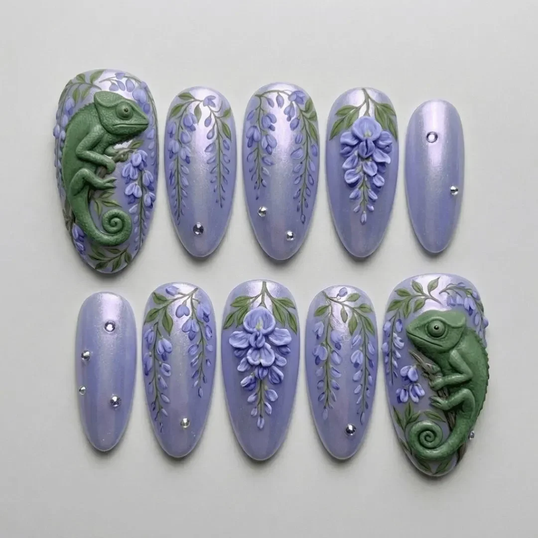 press on nails, custom press on nails, fake nails, Nails Art, stained glass nails, gold press on nails, 3d press on nails, luxury press on nails, handmade press on nails