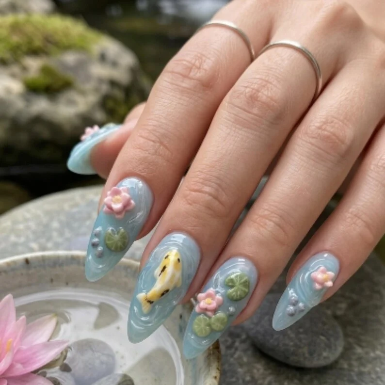 press on nails, custom press on nails, fake nails, Nails Art, stained glass nails, gold press on nails, 3d press on nails, luxury press on nails, handmade press on nails