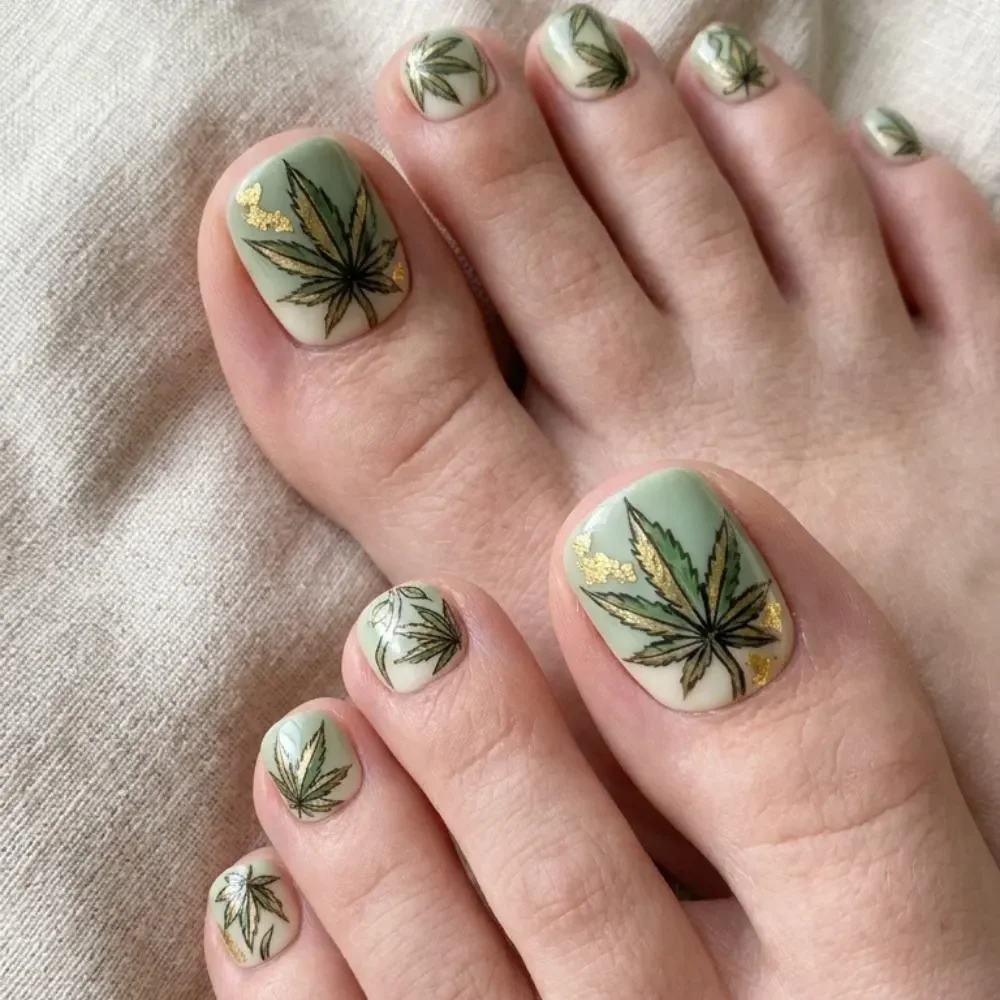 420 pot leaf, press on toes, press on nails, custom press on nails, fake nails, Nails Art, stained glass nails, gold press on nails, 3d press on nails, luxury press on nails, handmade press on nails