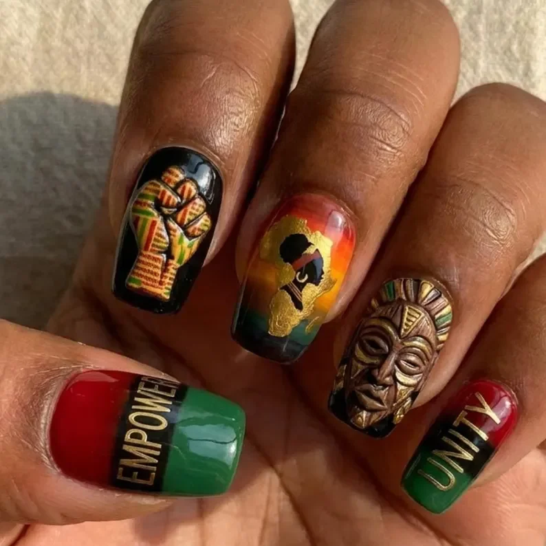 Hand-painted nails, Luxury press on nails, press on nails, custom press on nails, fake nails, Nails Art, stained glass nails, gold press on nails, 3d press on nails, luxury press on nails, handmade press on nails
