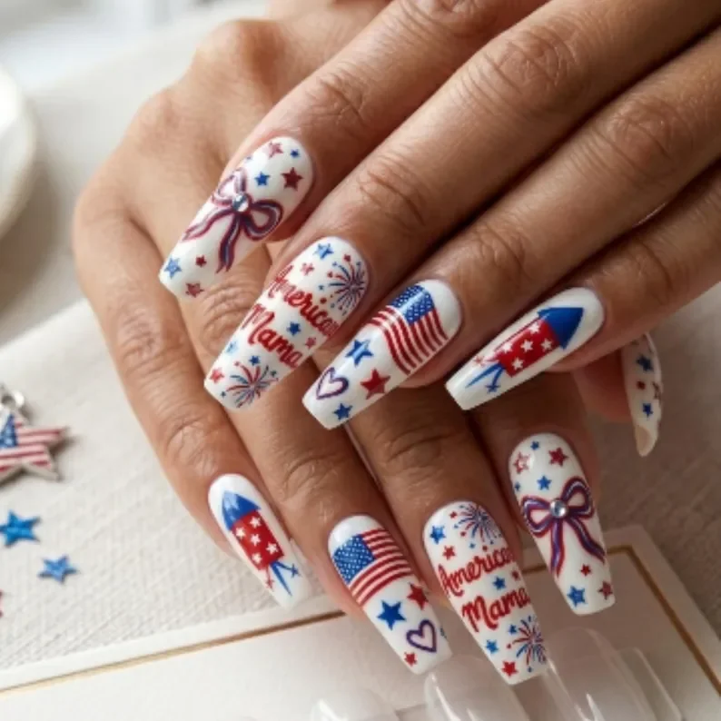 rocket nail art, press on nails, custom press on nails, fake nails, Nails Art, stained glass nails, gold press on nails, 3d press on nails, luxury press on nails, handmade press on nails