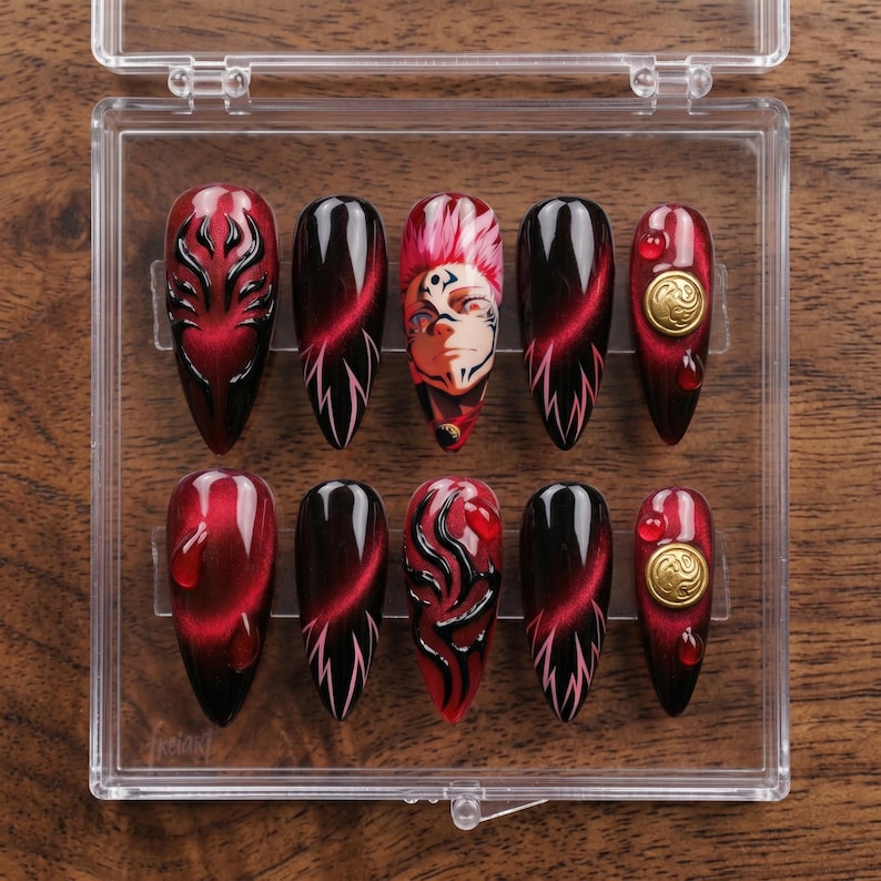 press on nails, custom press on nails, fake nails, Nails Art, stained glass nails, gold press on nails, 3d press on nails, luxury press on nails, handmade press on nails