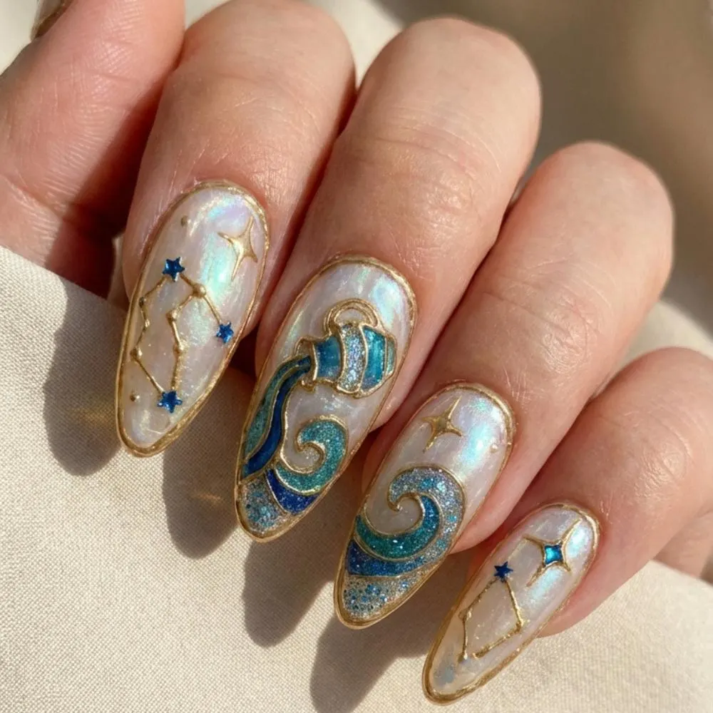 press on nails, custom press on nails, fake nails, Nails Art, stained glass nails, gold press on nails, 3d press on nails, luxury press on nails, handmade press on nails