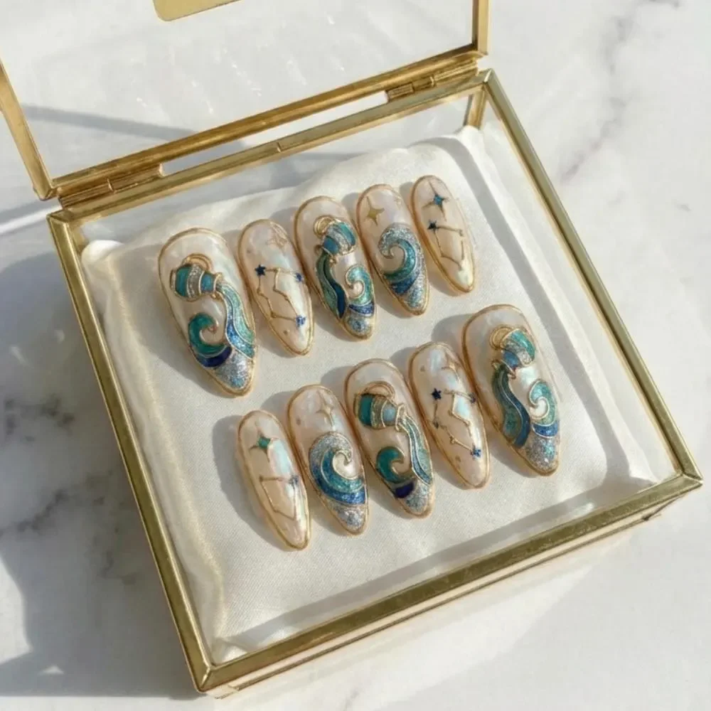 press on nails, custom press on nails, fake nails, Nails Art, stained glass nails, gold press on nails, 3d press on nails, luxury press on nails, handmade press on nails