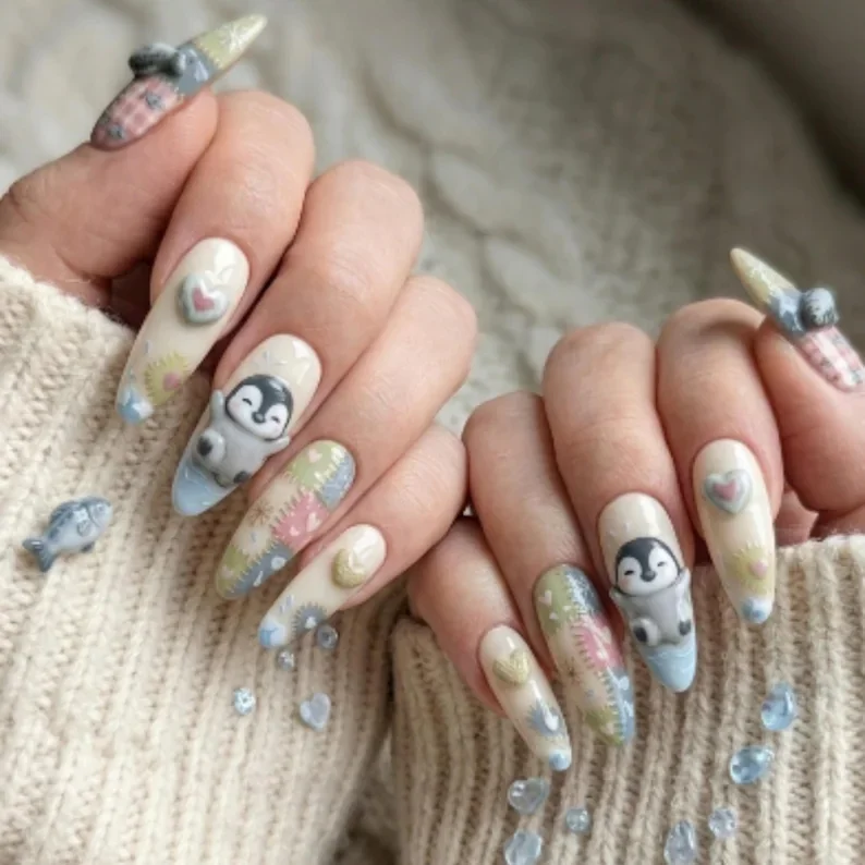 press on nails, custom press on nails, fake nails, Nails Art, stained glass nails, gold press on nails, 3d press on nails, luxury press on nails, handmade press on nails