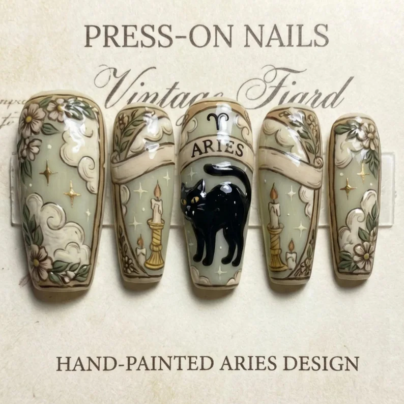 press on nails, custom press on nails, fake nails, Nails Art, stained glass nails, gold press on nails, 3d press on nails, luxury press on nails, handmade press on nails