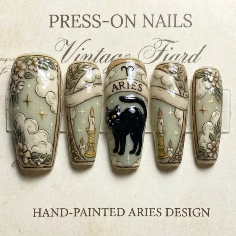 press on nails, custom press on nails, fake nails, Nails Art, stained glass nails, gold press on nails, 3d press on nails, luxury press on nails, handmade press on nails