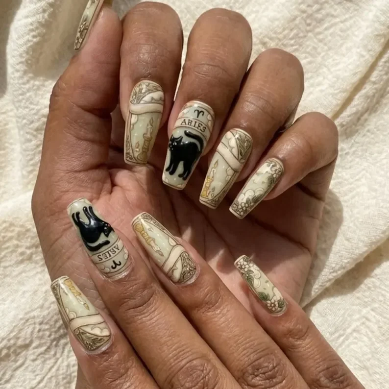 press on nails, custom press on nails, fake nails, Nails Art, stained glass nails, gold press on nails, 3d press on nails, luxury press on nails, handmade press on nails