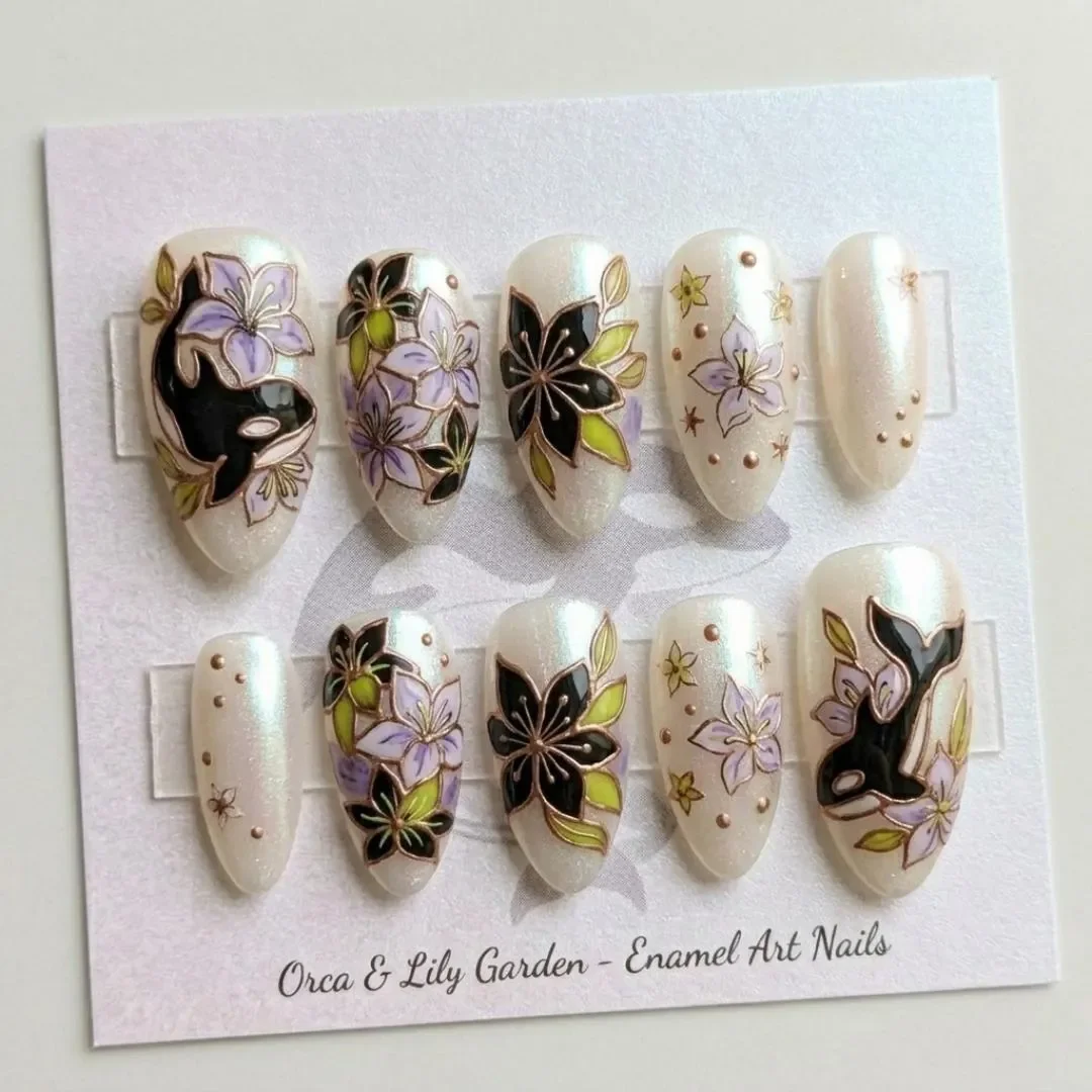 press on nails, custom press on nails, fake nails, Nails Art, stained glass nails, gold press on nails, 3d press on nails, luxury press on nails, handmade press on nails