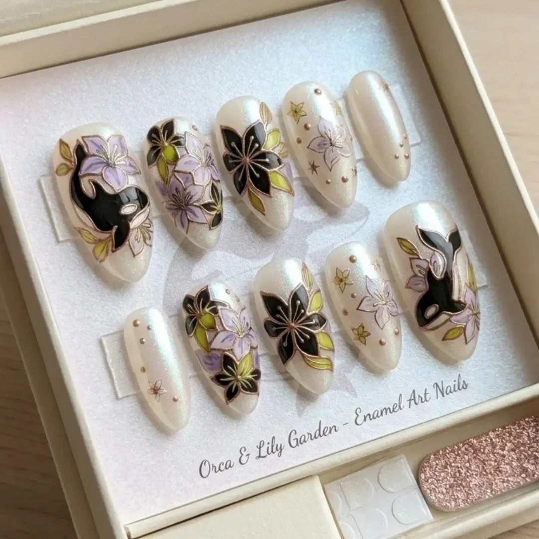 press on nails, custom press on nails, fake nails, Nails Art, stained glass nails, gold press on nails, 3d press on nails, luxury press on nails, handmade press on nails