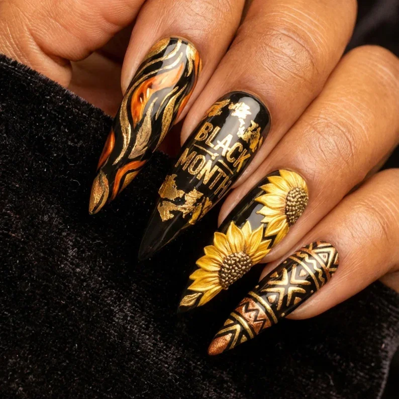 Stiletto press ons, Luxury press on nails, press on nails, custom press on nails, fake nails, Nails Art, stained glass nails, gold press on nails, 3d press on nails, luxury press on nails, handmade press on nails