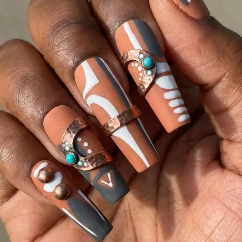 Luxury press ons, Faux press on nails, press on nails, custom press on nails, fake nails, Nails Art, stained glass nails, gold press on nails, 3d press on nails, luxury press on nails, handmade press on nails
