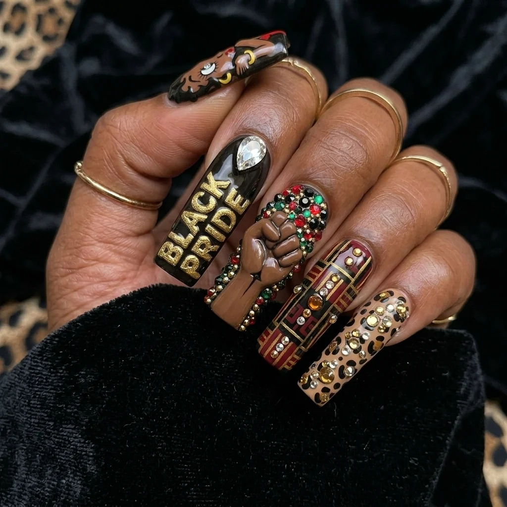 press on nails, custom press on nails, fake nails, Nails Art, stained glass nails, gold press on nails, 3d press on nails, luxury press on nails, handmade press on nails