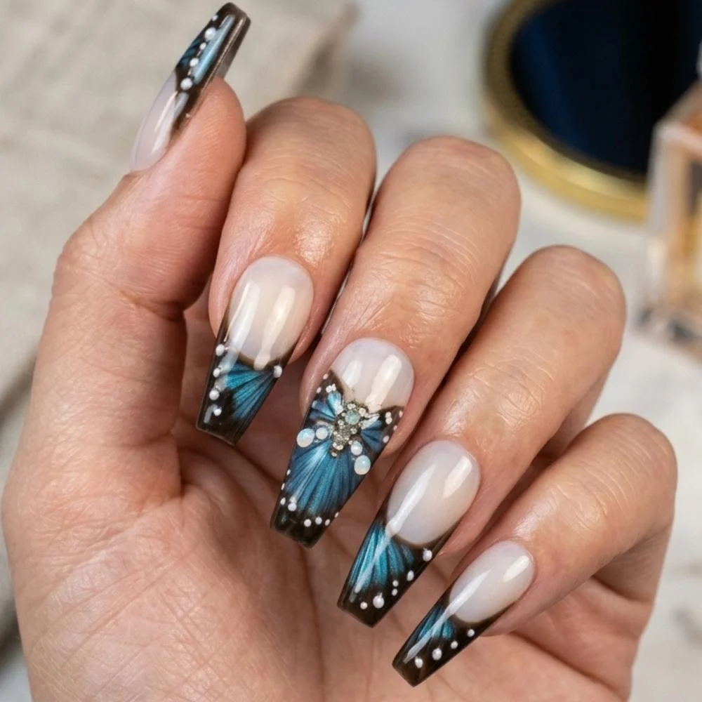 press on nails, custom press on nails, fake nails, Nails Art, stained glass nails, gold press on nails, 3d press on nails, luxury press on nails, handmade press on nails