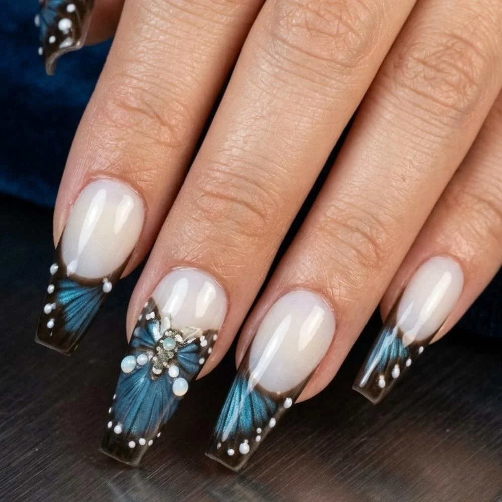 press on nails, custom press on nails, fake nails, Nails Art, stained glass nails, gold press on nails, 3d press on nails, luxury press on nails, handmade press on nails