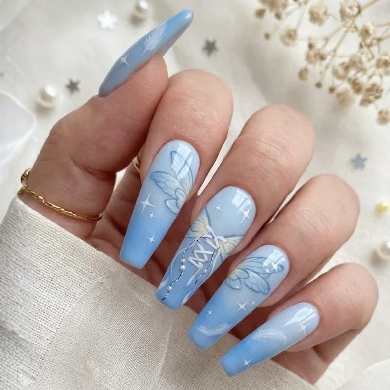 press on nails, custom press on nails, fake nails, Nails Art, stained glass nails, gold press on nails, 3d press on nails, luxury press on nails, handmade press on nails
