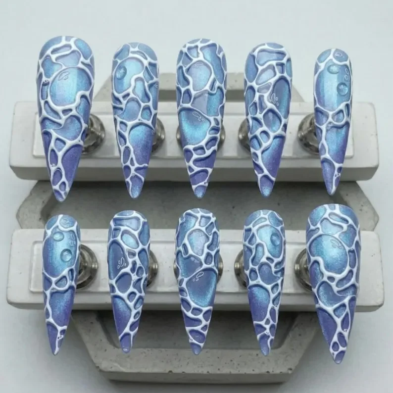 press on nails, custom press on nails, fake nails, Nails Art, stained glass nails, gold press on nails, 3d press on nails, luxury press on nails, handmade press on nails