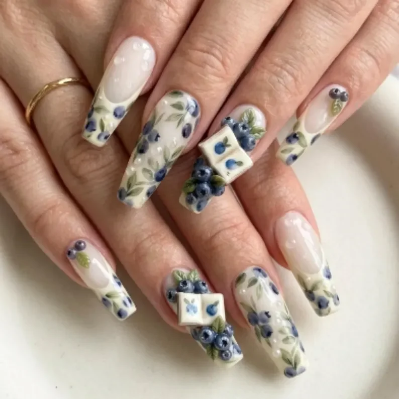 press on nails, kawaii bear, custom press on nails, fake nails, Nails Art, stained glass nails, gold press on nails, 3d press on nails, luxury press on nails, handmade press on nails