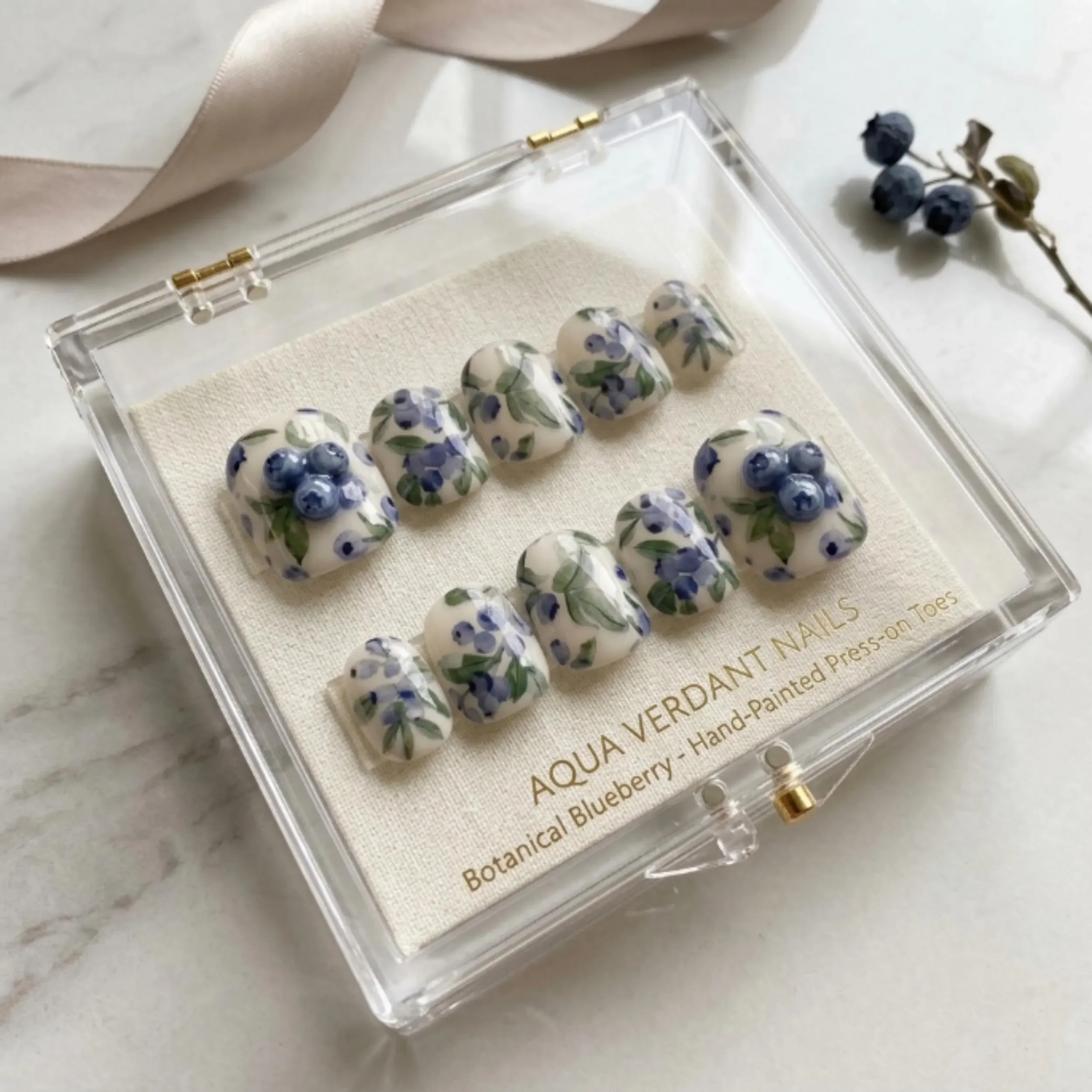 toe pedicure, blueberry harvest, press on nails, custom press on nails, fake nails, Nails Art, stained glass nails, gold press on nails, 3d press on nails, luxury press on nails, handmade press on nails