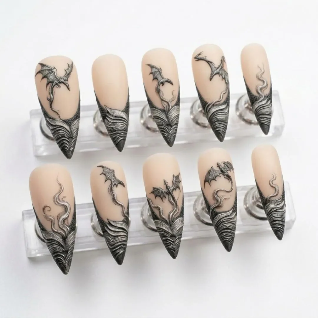 press on nails, custom press on nails, fake nails, Nails Art, stained glass nails, gold press on nails, 3d press on nails, luxury press on nails, handmade press on nails