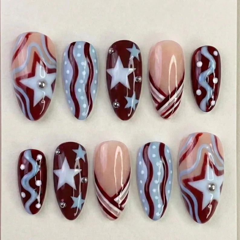 press on nails, custom press on nails, fake nails, Nails Art, stained glass nails, gold press on nails, 3d press on nails, luxury press on nails, handmade press on nails