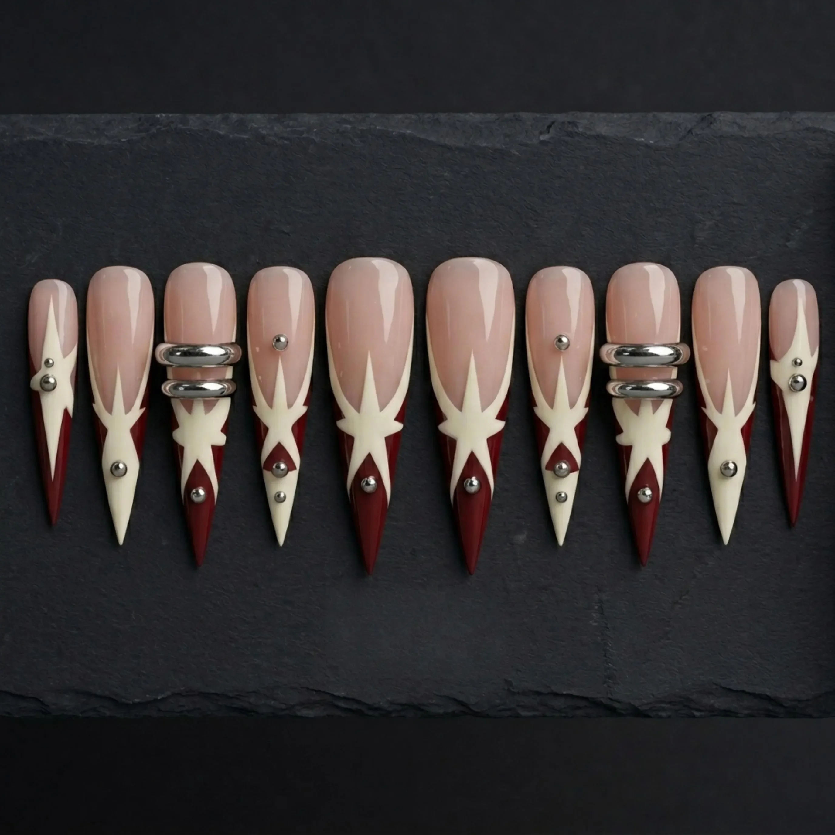press on nails, custom press on nails, fake nails, Nails Art, stained glass nails, gold press on nails, 3d press on nails, luxury press on nails, handmade press on nails