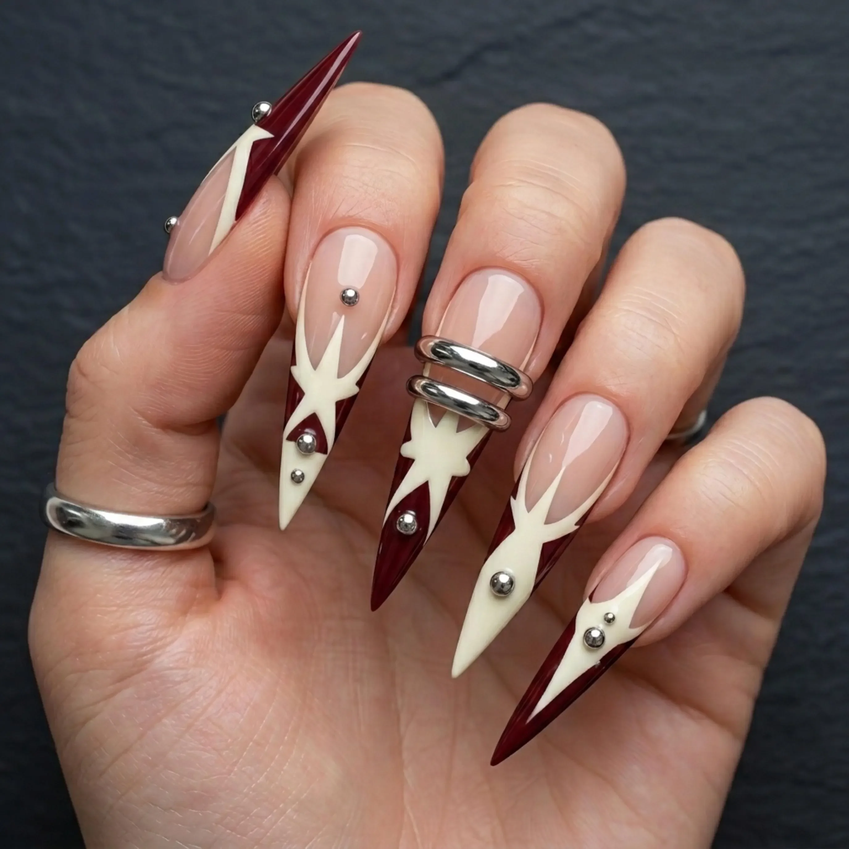 press on nails, custom press on nails, fake nails, Nails Art, stained glass nails, gold press on nails, 3d press on nails, luxury press on nails, handmade press on nails