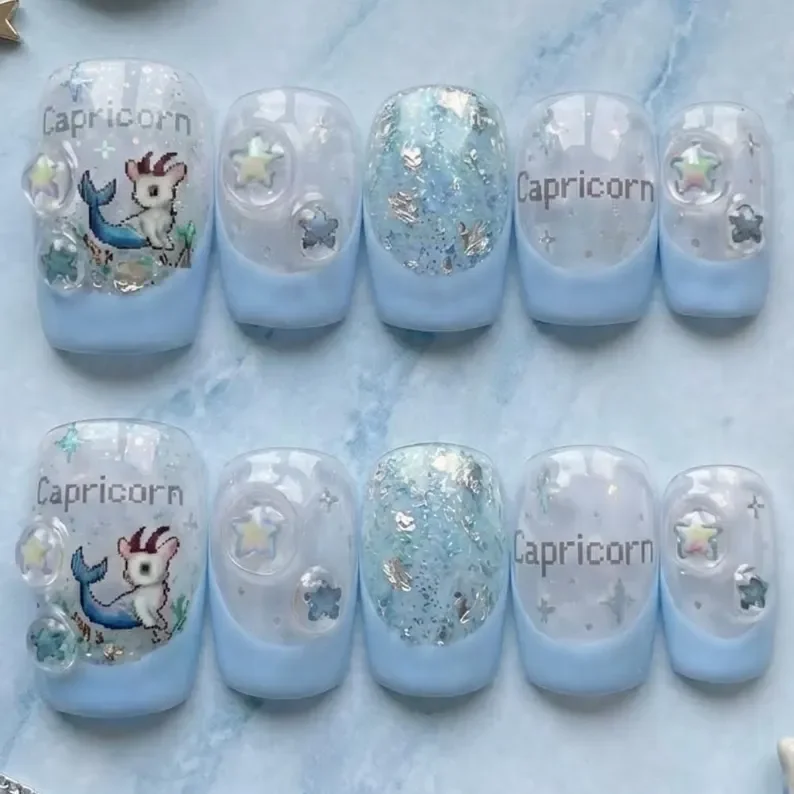 press on nails, custom press on nails, fake nails, Nails Art, stained glass nails, gold press on nails, 3d press on nails, luxury press on nails, handmade press on nails