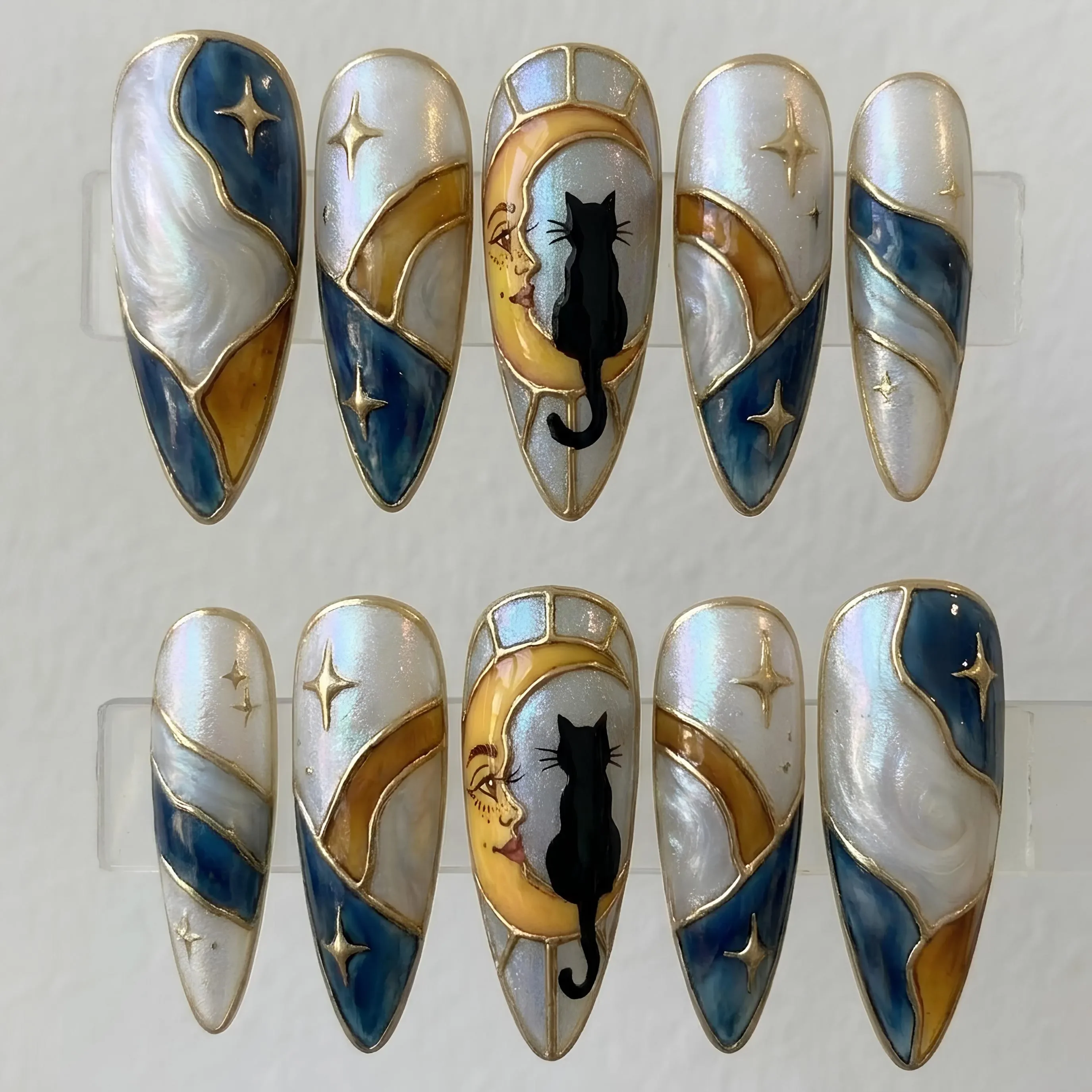press on nails, custom press on nails, fake nails, Nails Art, stained glass nails, gold press on nails, 3d press on nails, luxury press on nails, handmade press on nails