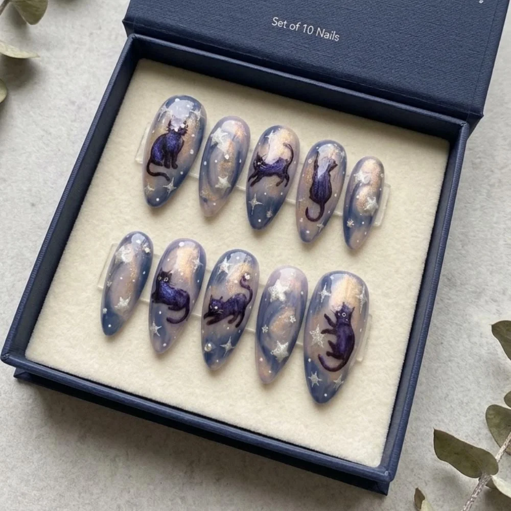 press on nails, custom press on nails, fake nails, Nails Art, stained glass nails, gold press on nails, 3d press on nails, luxury press on nails, handmade press on nails