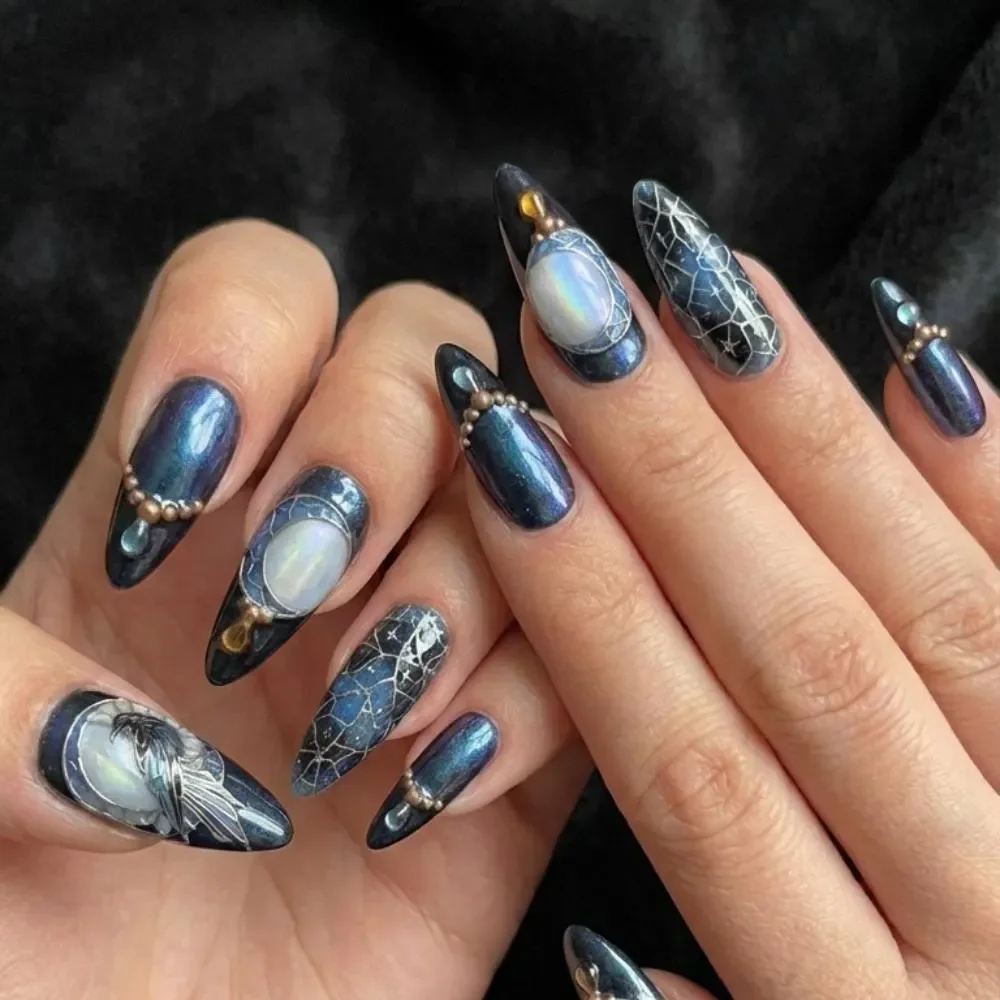 press on nails, custom press on nails, fake nails, Nails Art, stained glass nails, gold press on nails, 3d press on nails, luxury press on nails, handmade press on nails