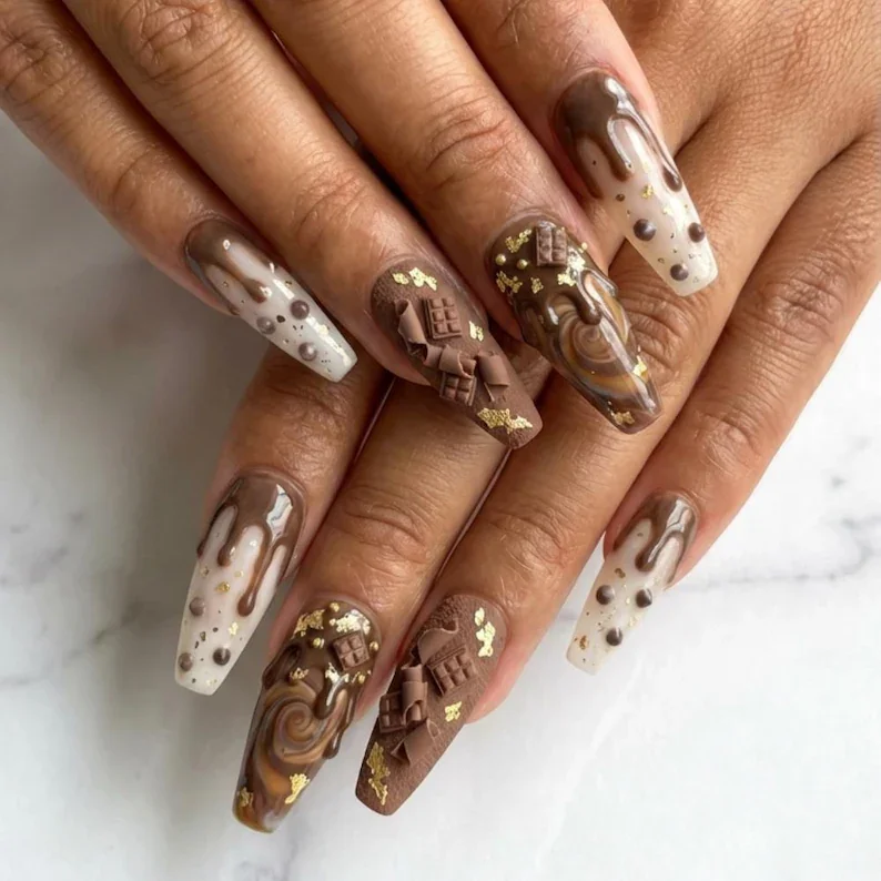 press on nails, custom press on nails, fake nails, Nails Art, stained glass nails, gold press on nails, 3d press on nails, luxury press on nails, handmade press on nails