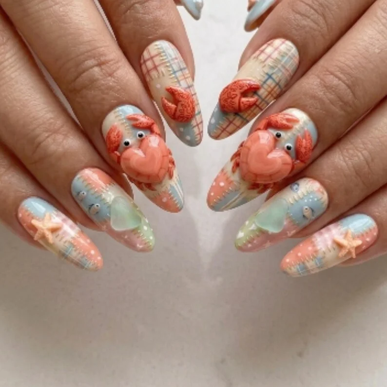 press on nails, custom press on nails, fake nails, Nails Art, stained glass nails, gold press on nails, 3d press on nails, luxury press on nails, handmade press on nails