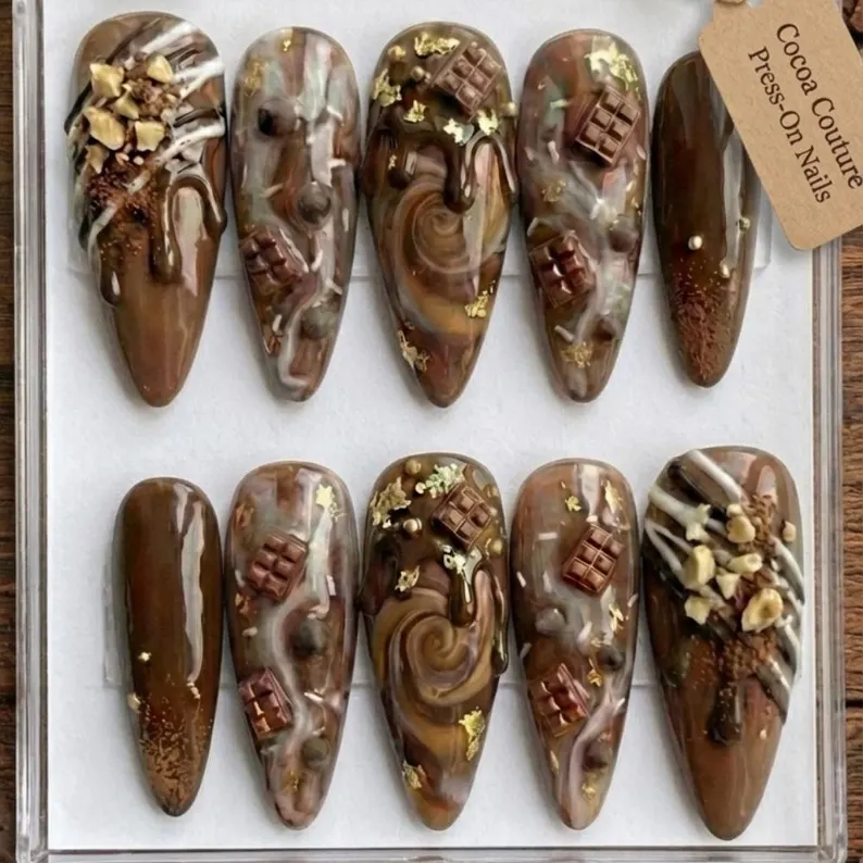 press on nails, custom press on nails, fake nails, Nails Art, stained glass nails, gold press on nails, 3d press on nails, luxury press on nails, handmade press on nails