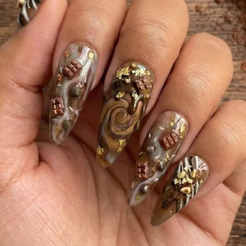 press on nails, custom press on nails, fake nails, Nails Art, stained glass nails, gold press on nails, 3d press on nails, luxury press on nails, handmade press on nails